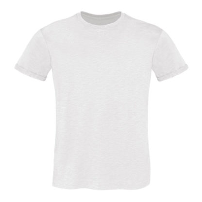 t-shirt cotone fiammato fashon personaizzata stampata alterego bianca