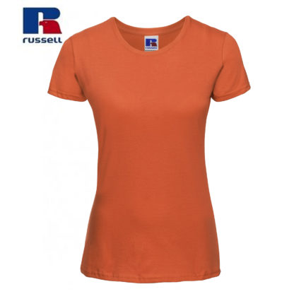t-shirt maglietta russell femminile donna manica corta personalizzata alterego maglietta arancione