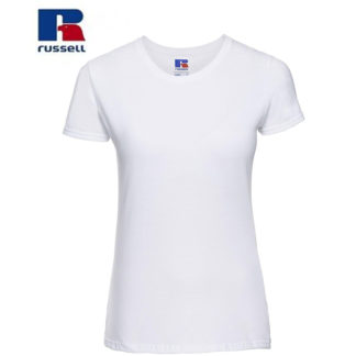 t-shirt maglietta russell femminile donna manica corta personalizzata alterego maglietta bianca