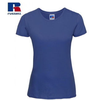 t-shirt maglietta russell femminile donna manica corta personalizzata alterego maglietta blu royal