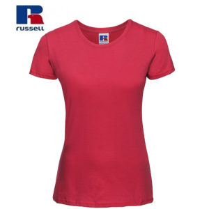 t-shirt maglietta russell femminile donna manica corta personalizzata alterego maglietta rossa
