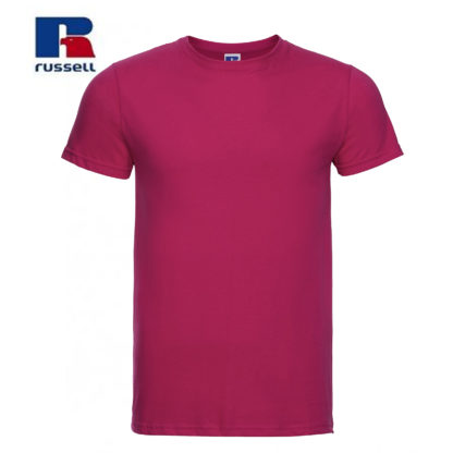 t-shirt maglietta russell manica corta personalizzata alterego maglietta fuchsia fuxia