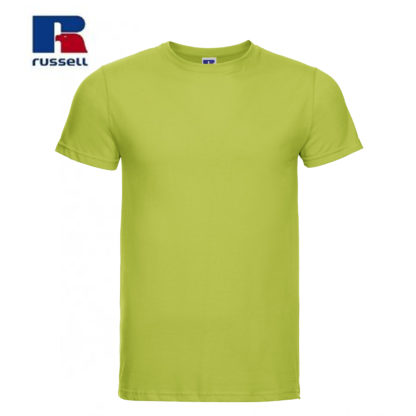 t-shirt maglietta russell manica corta personalizzata alterego maglietta lime