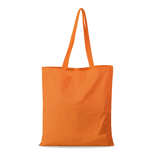 Shopper bag in cotone Nera