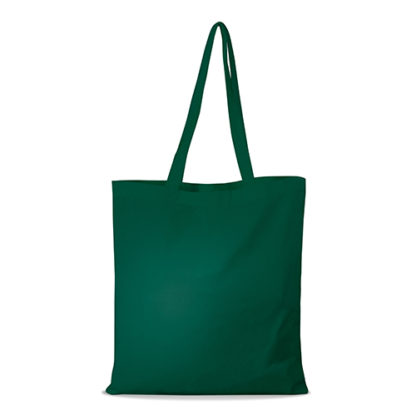 shopper bag in cotone personalizzata stampata alterego economica verde