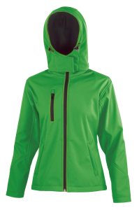 giacca softshell donna verde