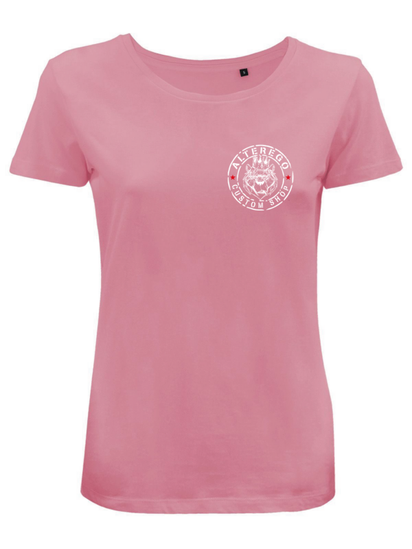 T-shirt Donna Cotone organico  – kit 10 Magliette Stampa Lato Cuore Inclusa